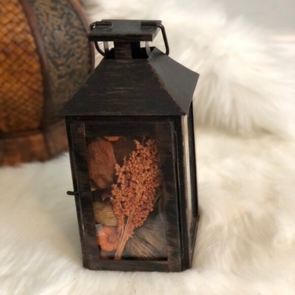 Pumpkin Spice Decorative Lantern - Picture 1 of 10